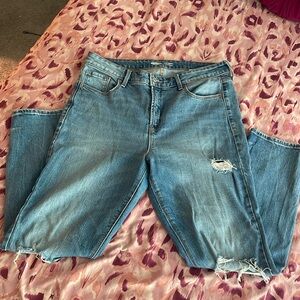 Size 14 Distressed Old Navy Jeans